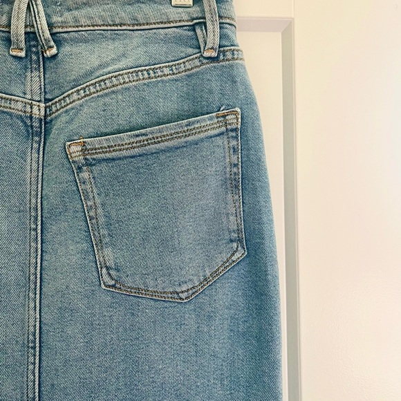 Good American denim slit skirt - Picture 2 of 5